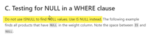 Performance implications of using ISNULL vs IS NULL - SQLGrease SQL ...